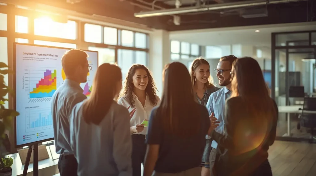 employee engagement heatmap analysis